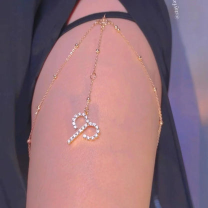 ZODIAC SIGN LEG CHAIN